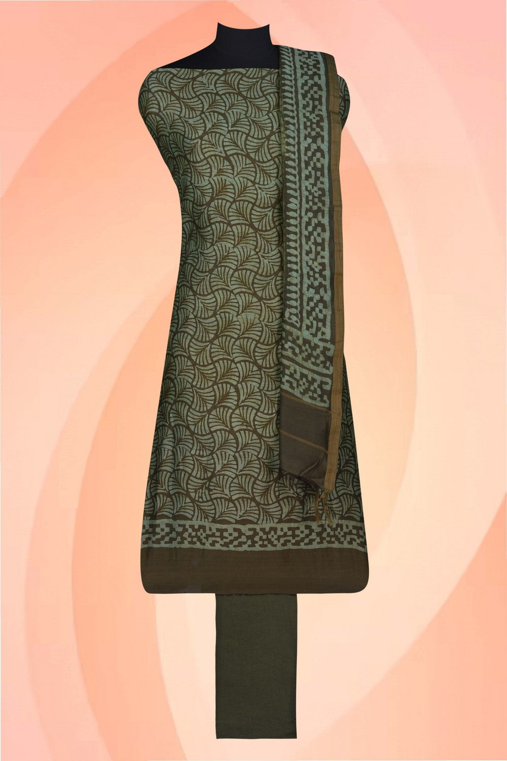 Image of Unstitched Suit Set Fabric (3 Pcs Set)