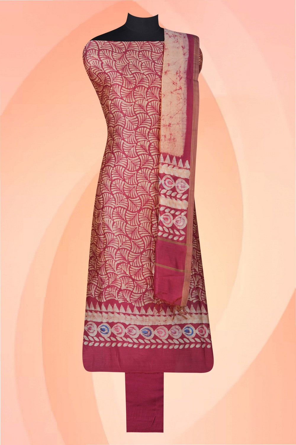Image of Unstitched Suit Set Fabric (3 Pcs Set)