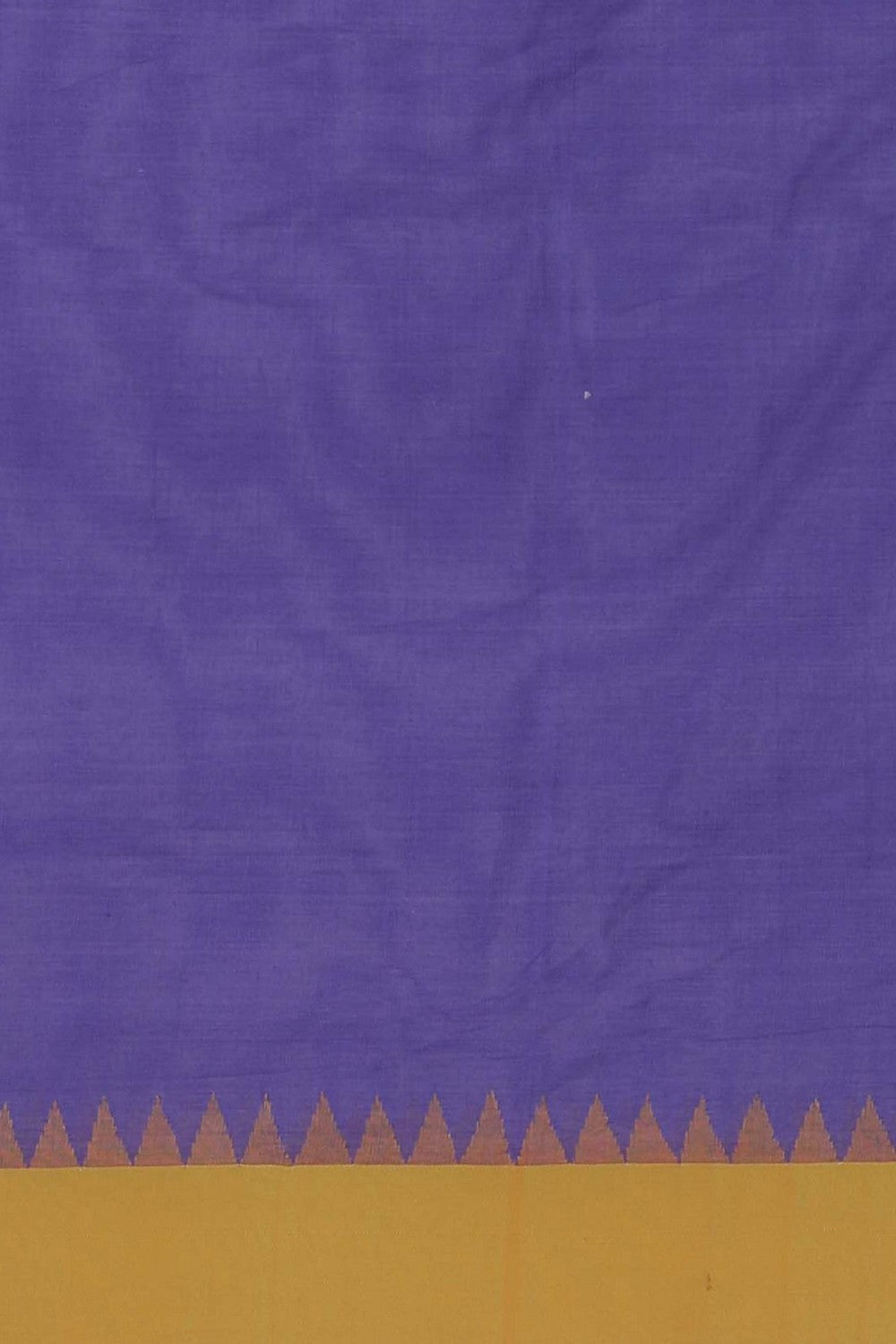 Image of Uppada Cotton Purple Saree