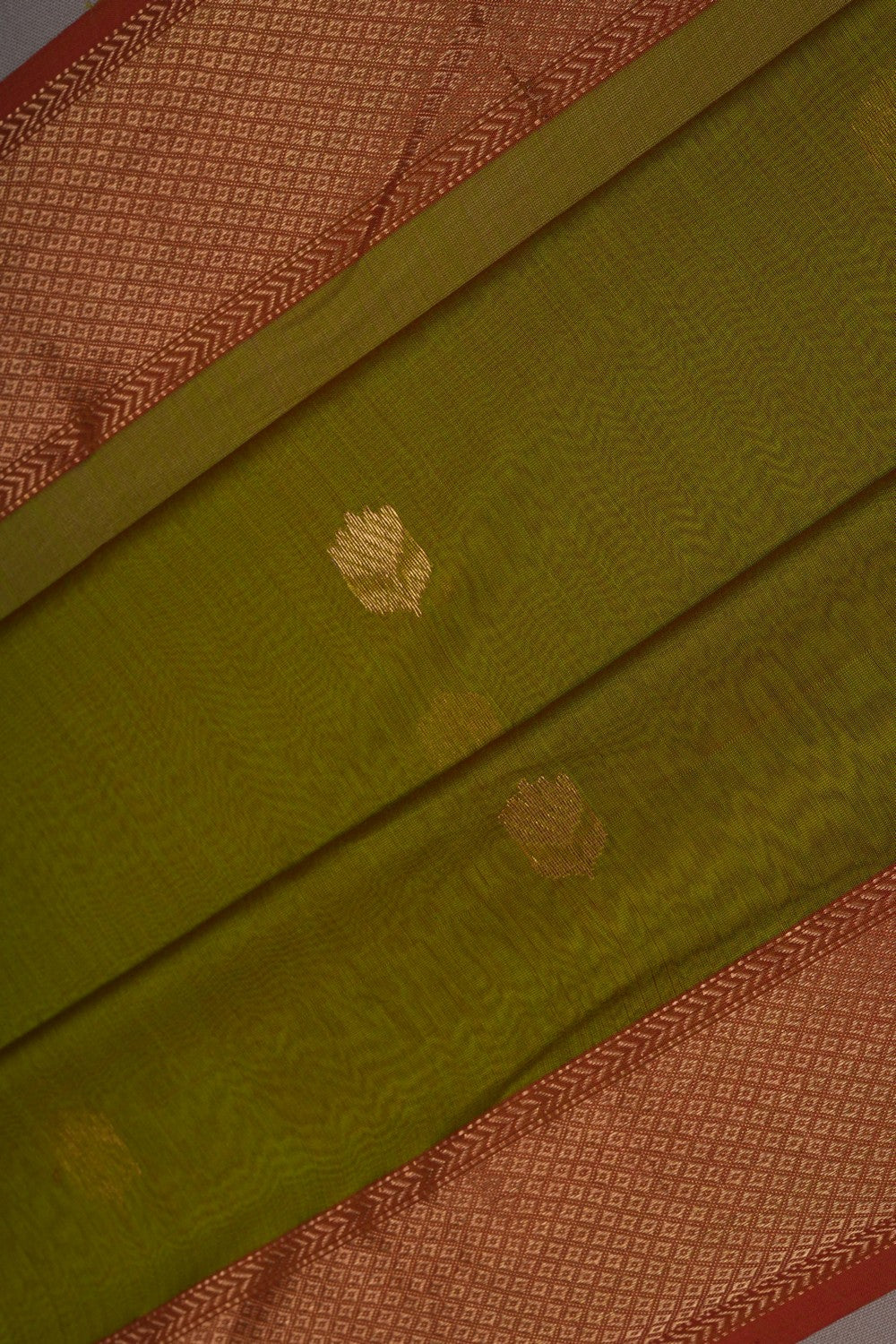 Image of Maheshwari Green Saree