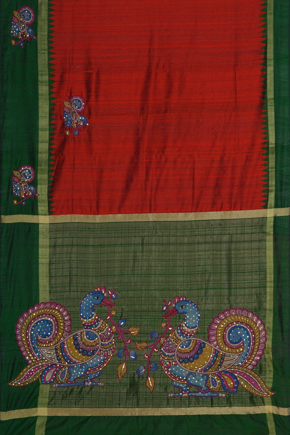 Image of Skillfully Appliquéd Onto The Drape