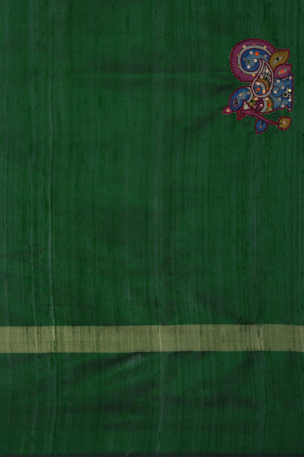 Image of Skillfully Appliquéd Onto The Drape