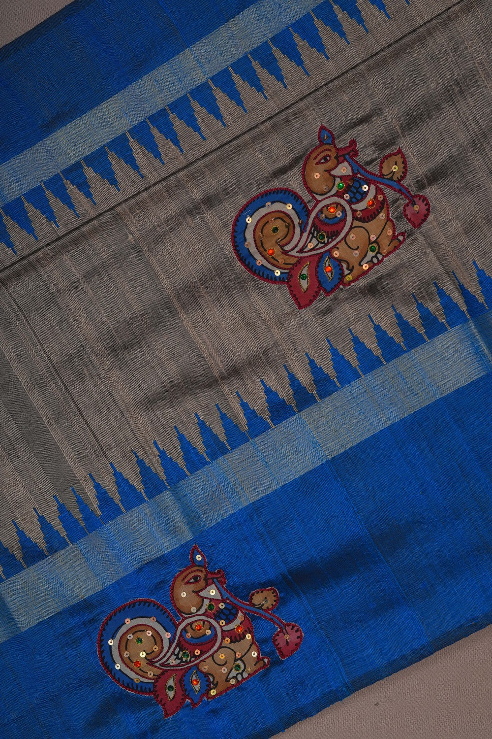 Image of Skillfully Appliquéd Onto The Drape