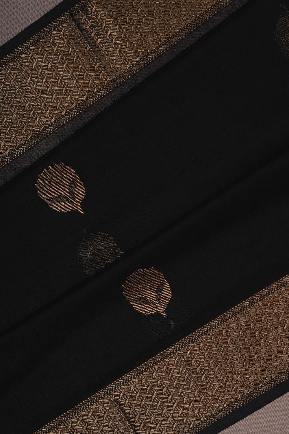 Image of Maheshwari Black Saree
