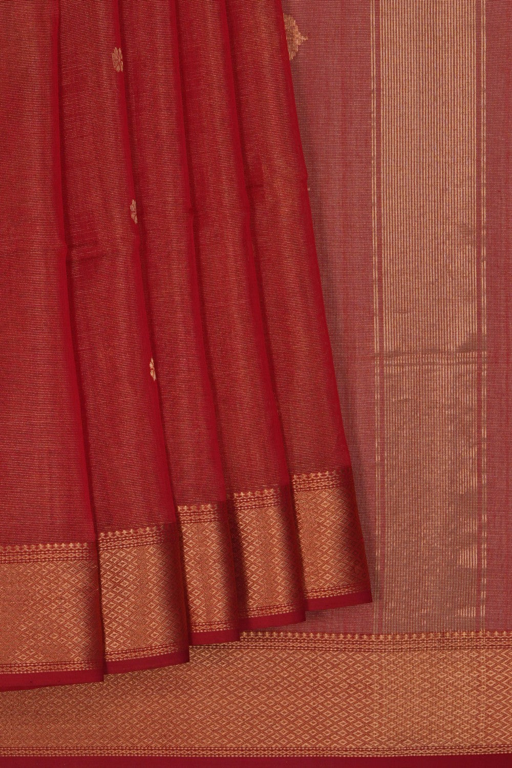 Image of Maheshwari Tissue Silk Saree