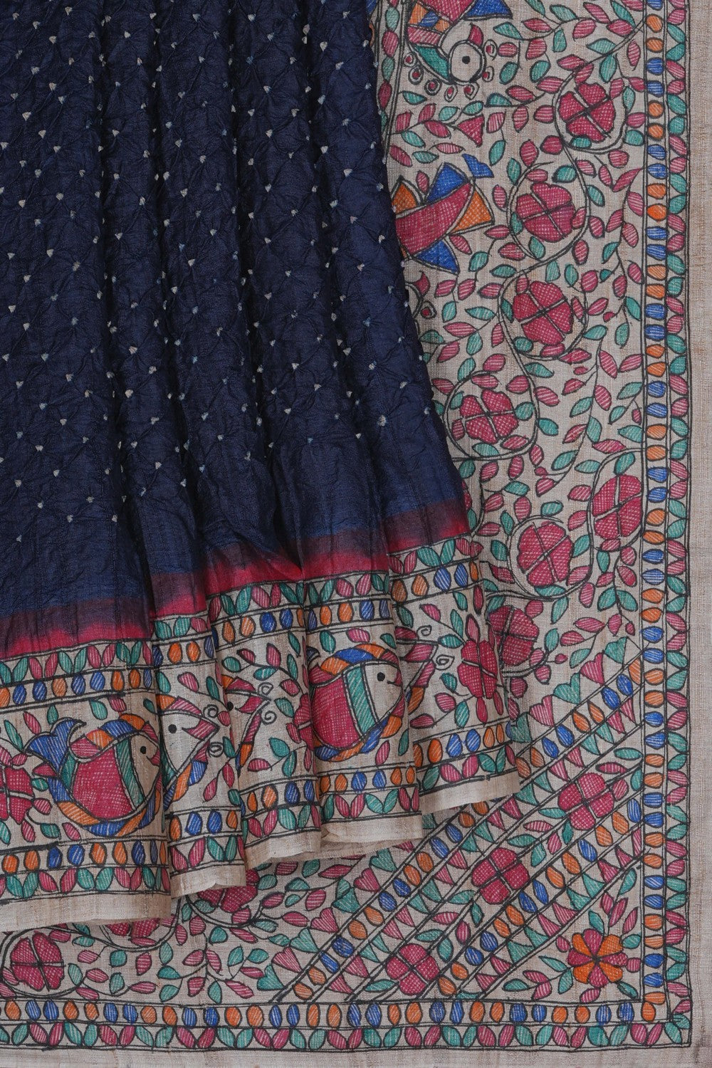 Image of A unique fusion of tradition and modern aesthetics saree