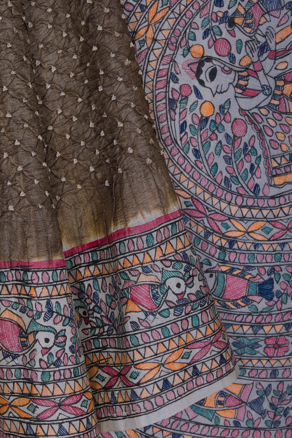 Image of A unique fusion of tradition and modern aesthetics saree