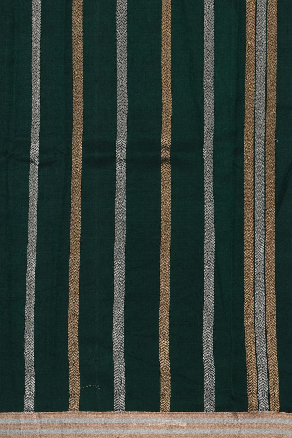 Image of Banarasi Silk Green Saree