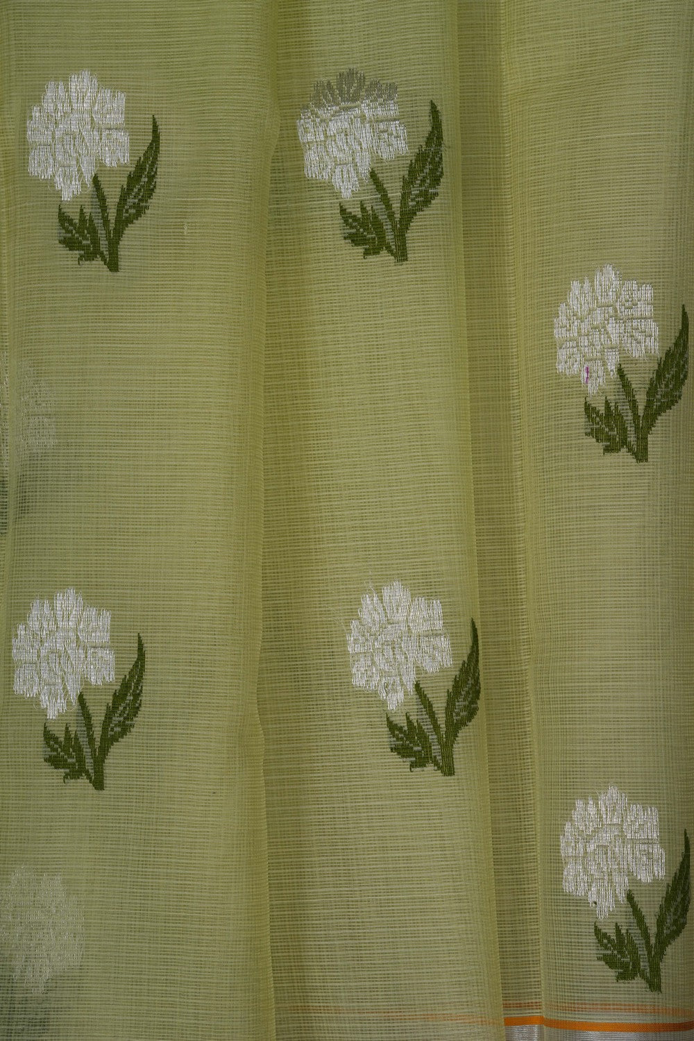 Image of Kota Doria Green Saree