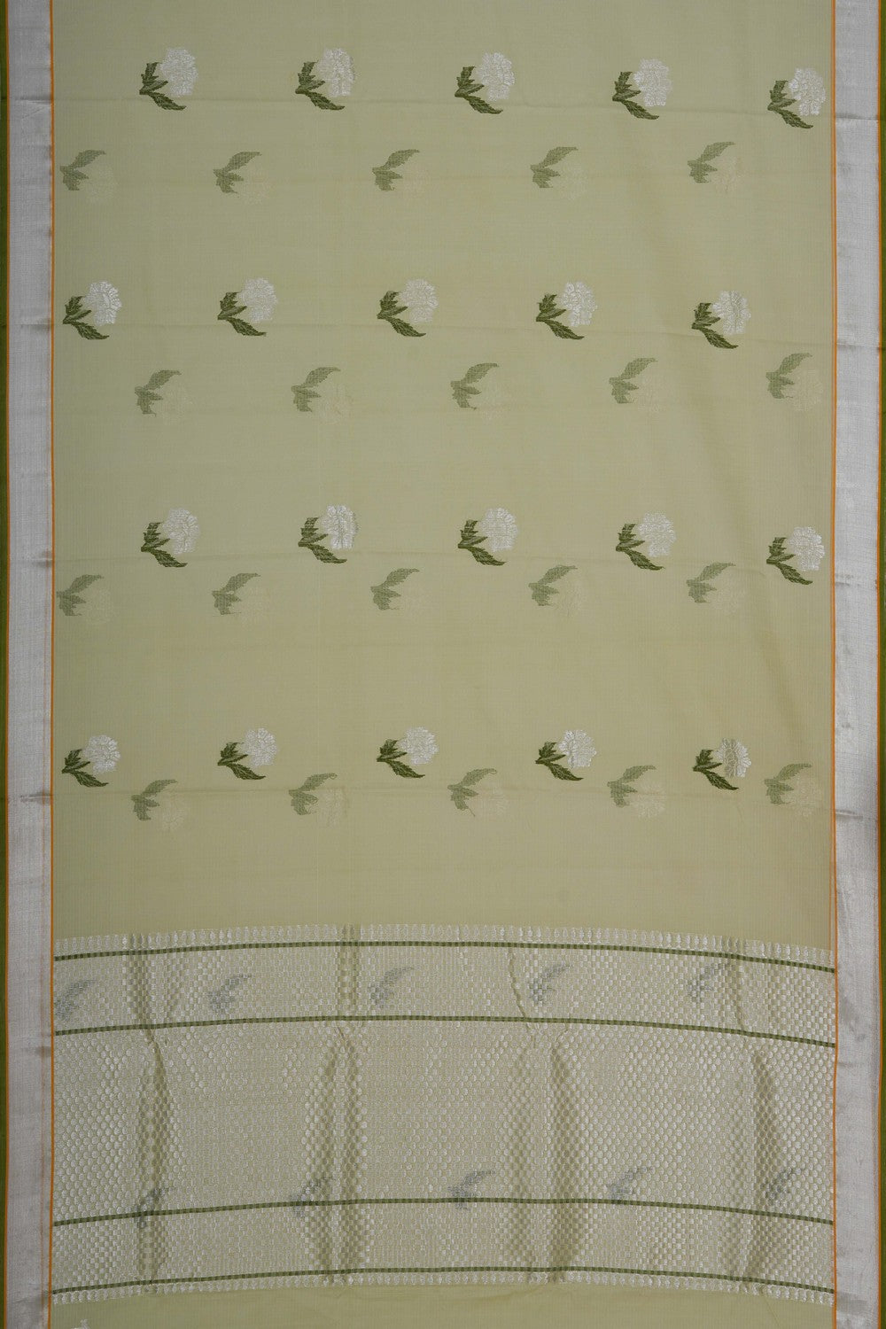 Image of Kota Doria Green Saree