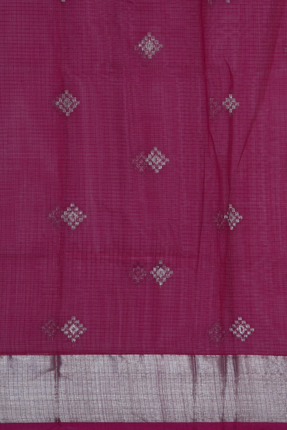 Image of Kota Doria Orange Saree