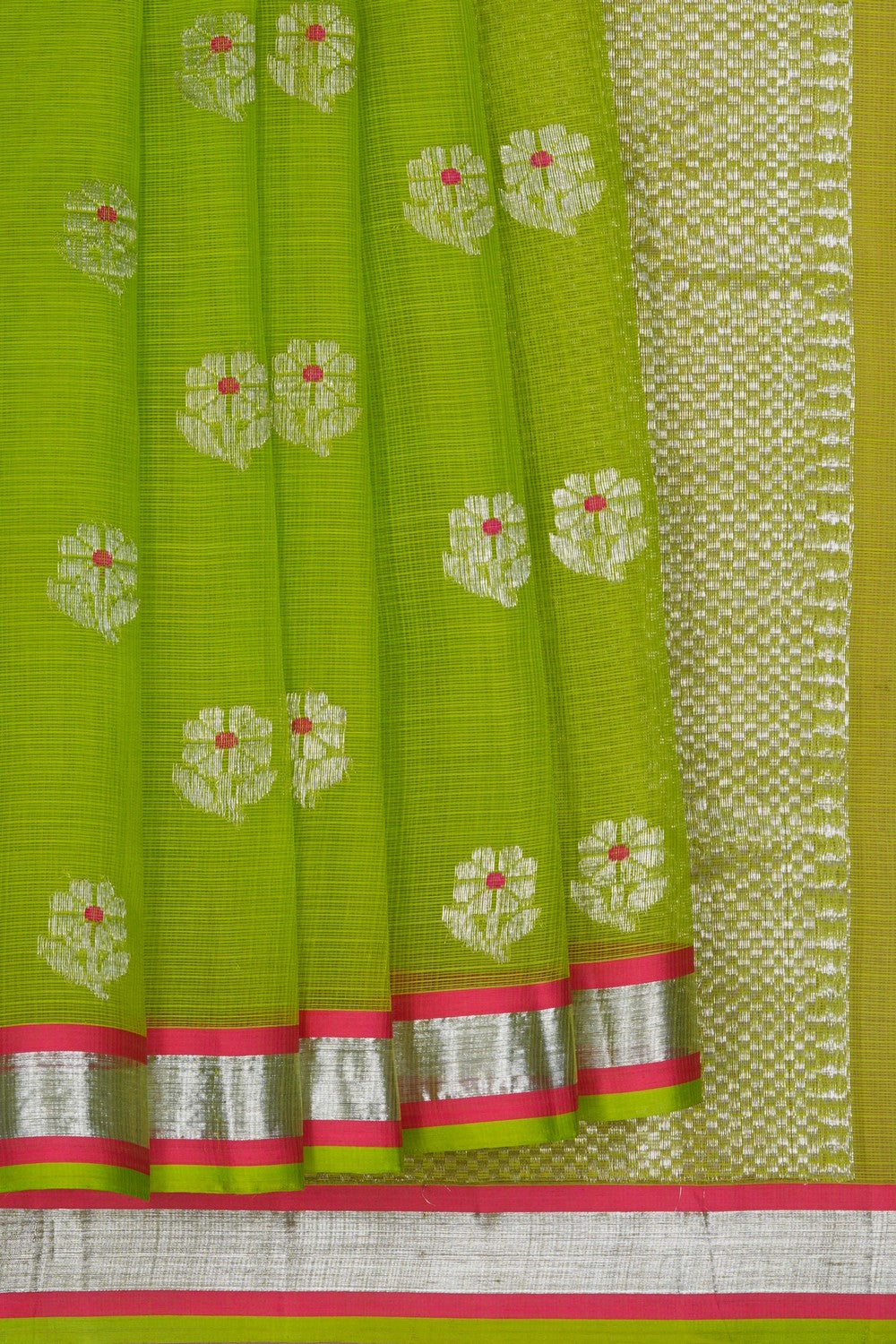 Image of Kota Doria Green Saree