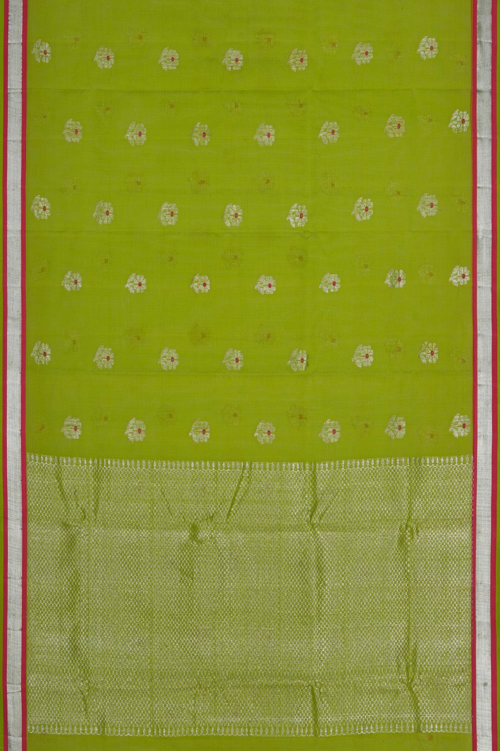 Image of Kota Doria Green Saree