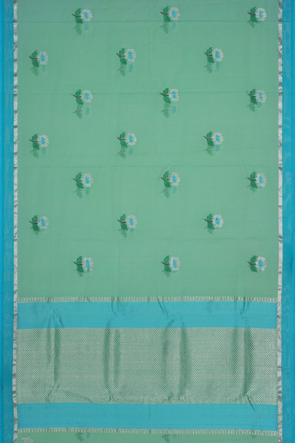 Image of Kota Doria Green Saree