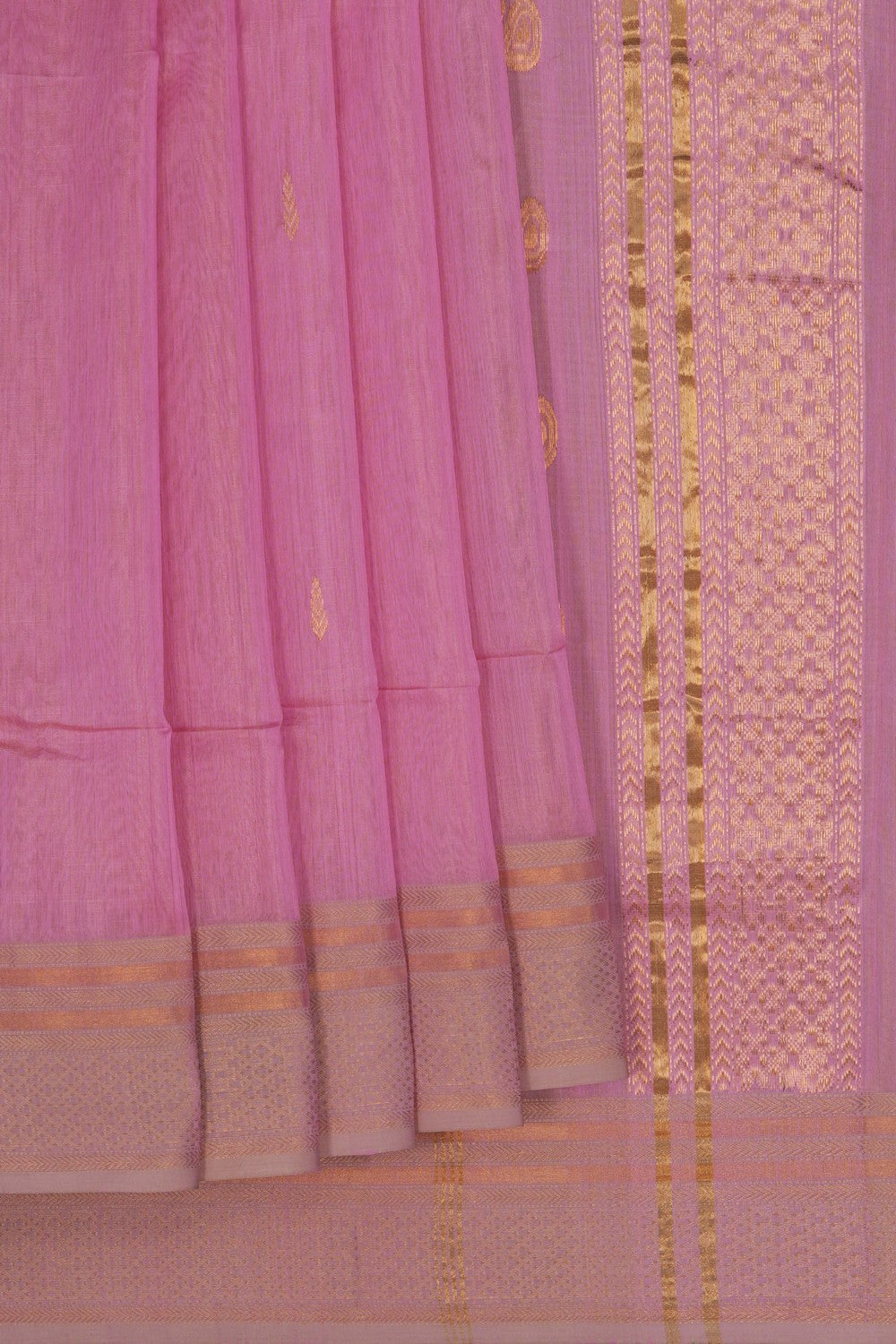 Image of Maheshwari Tissue Silk Saree
