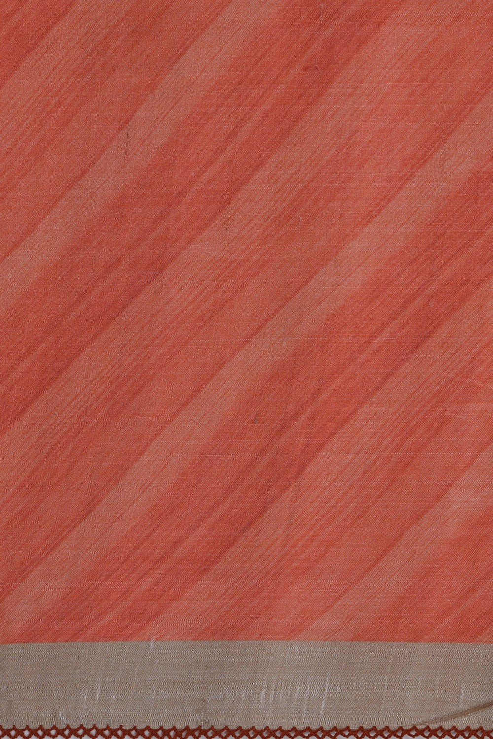 Image of A Tussar Silk Embroidered Saree