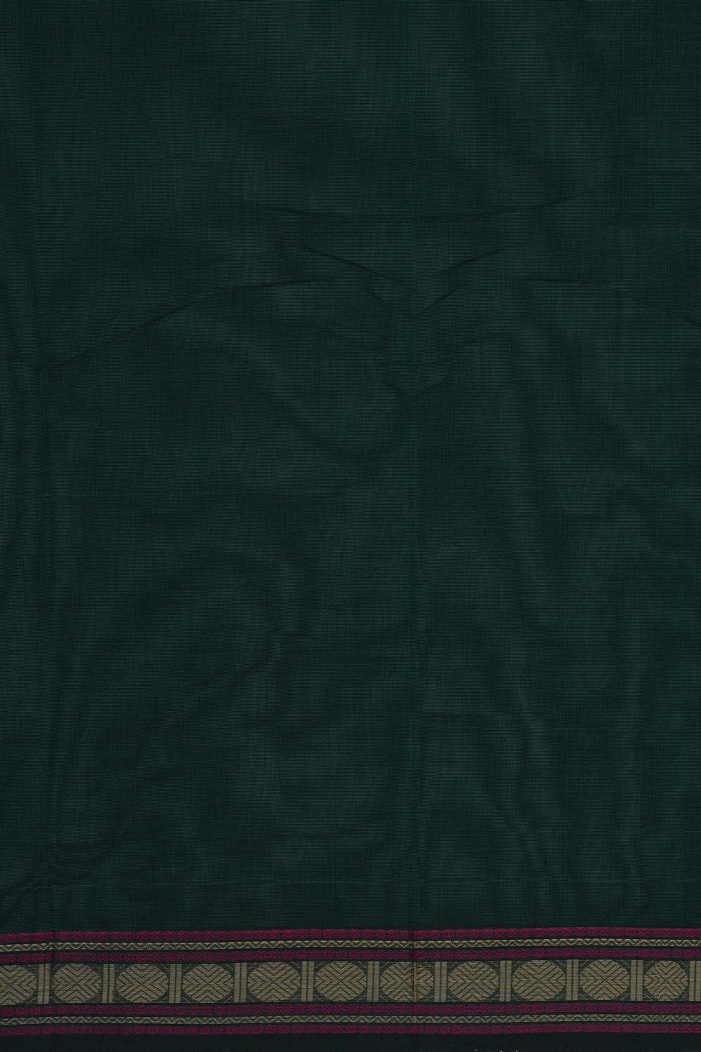 Image of Kanchi Cotton Green Saree