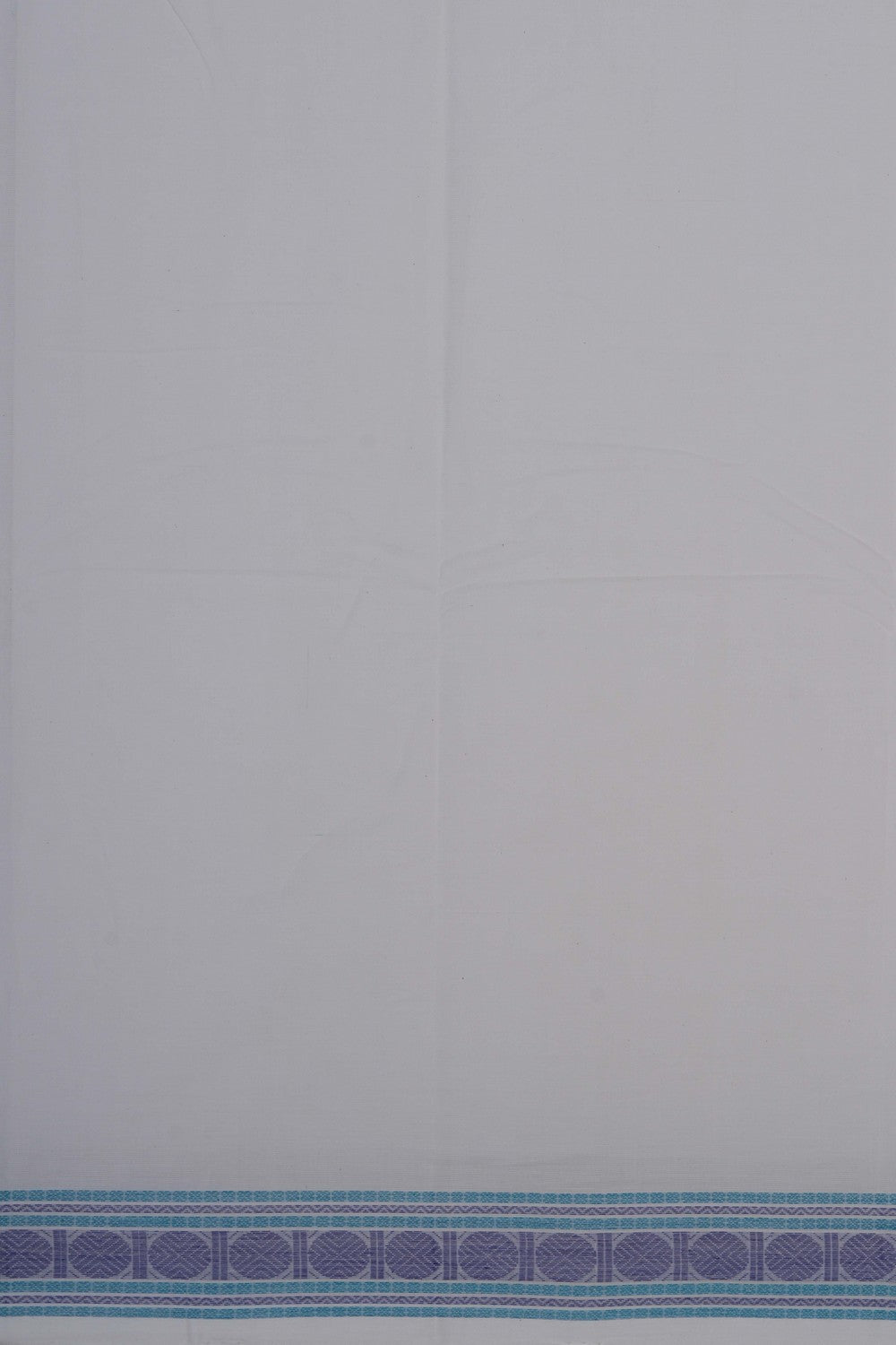 Image of Kanchi Cotton White Saree