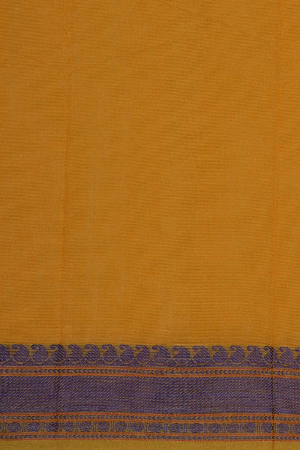 Image of Kanchi Cotton Mustard Saree