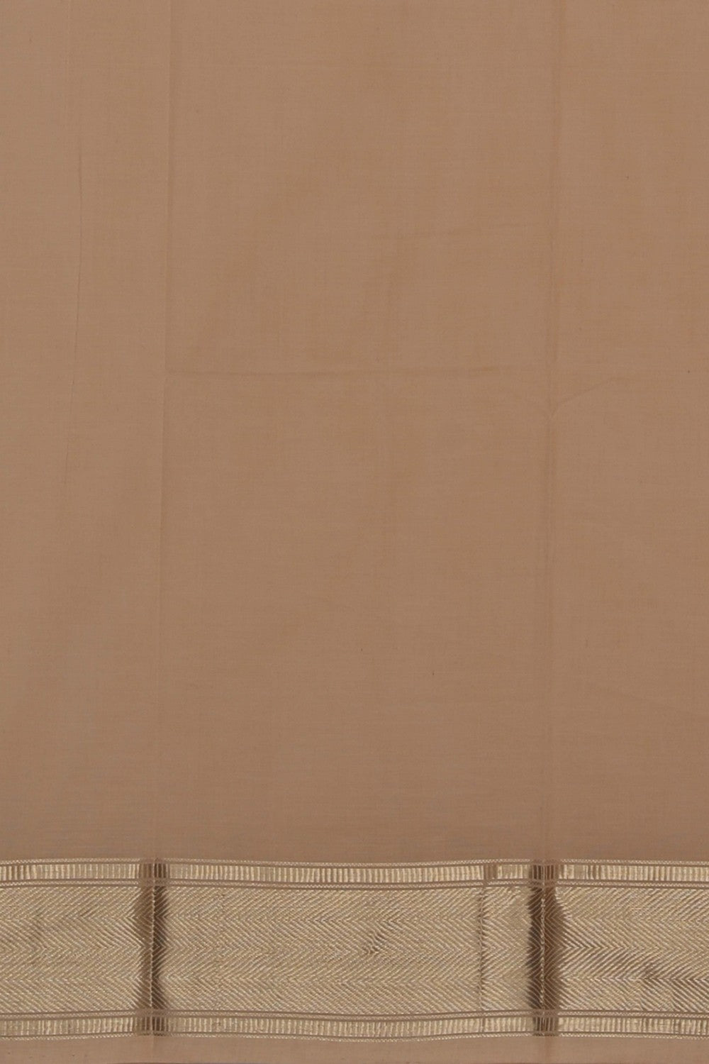 Image of Kanchi Cotton Beige Saree