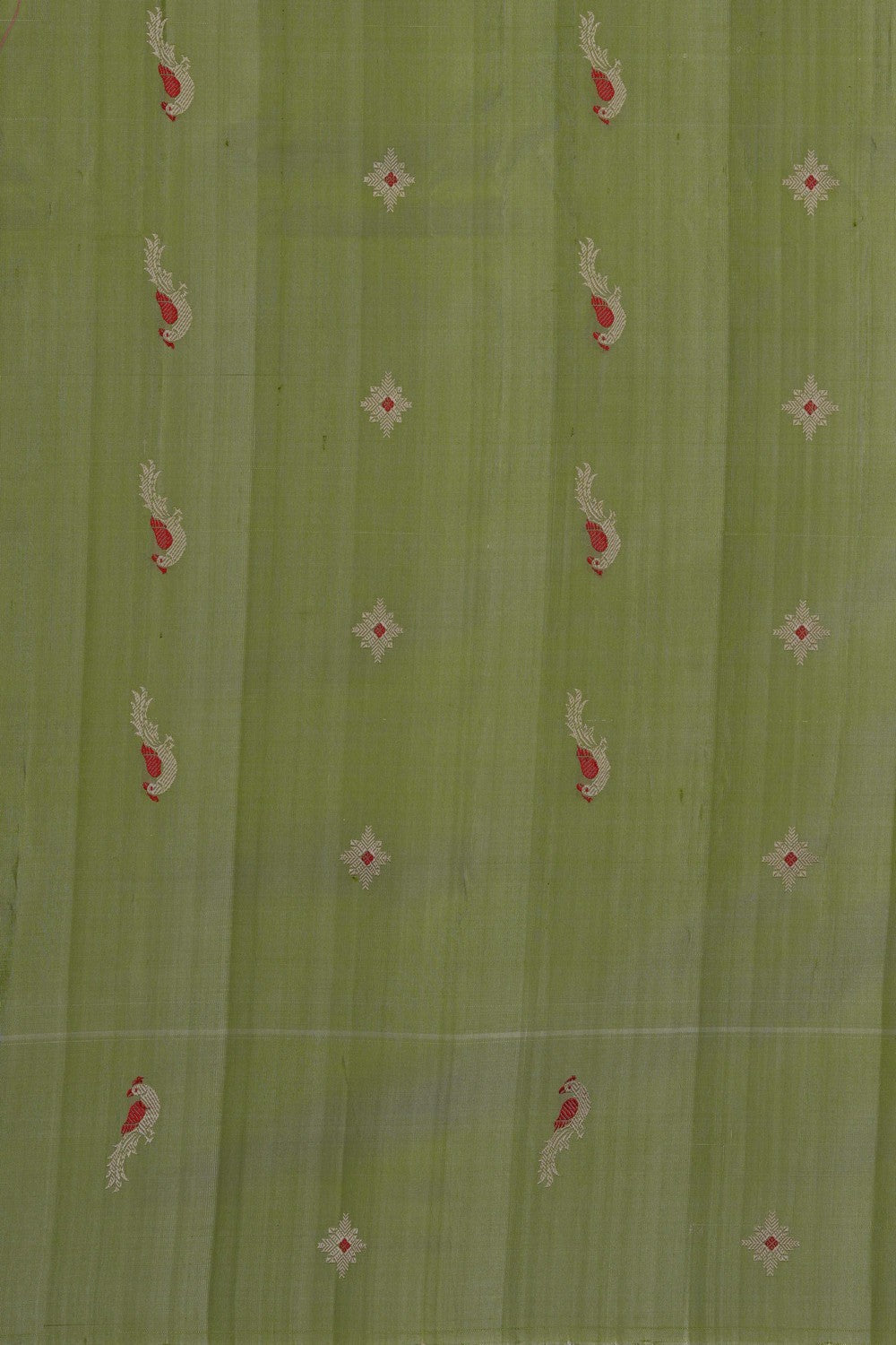 Image of Gadwal Silk Beige Saree