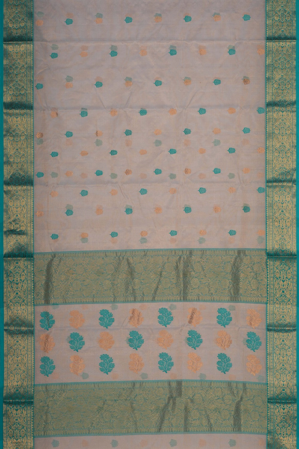 Image of Chanderi Tissue Silk Saree