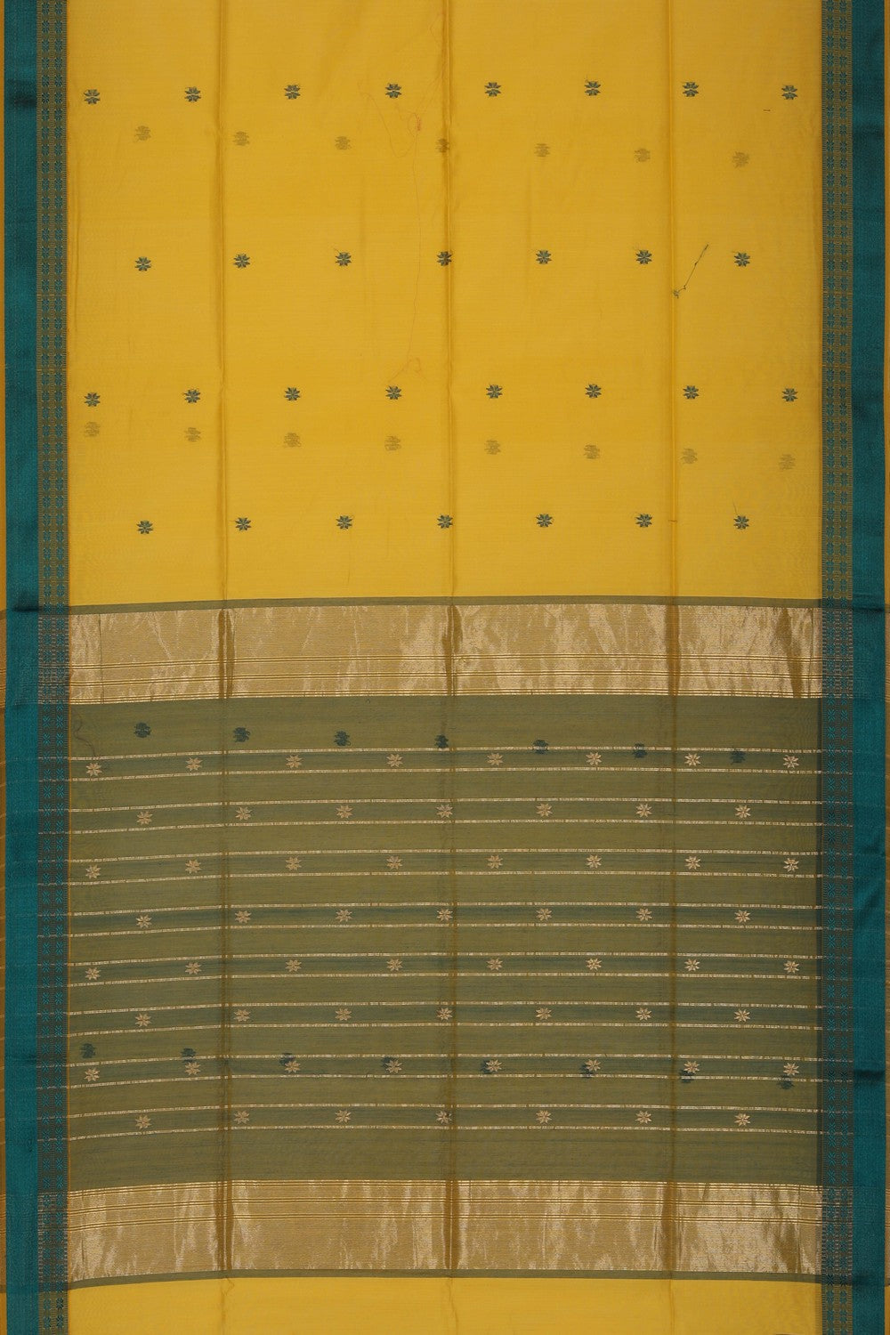 Image of Maheshwari Yellow Saree