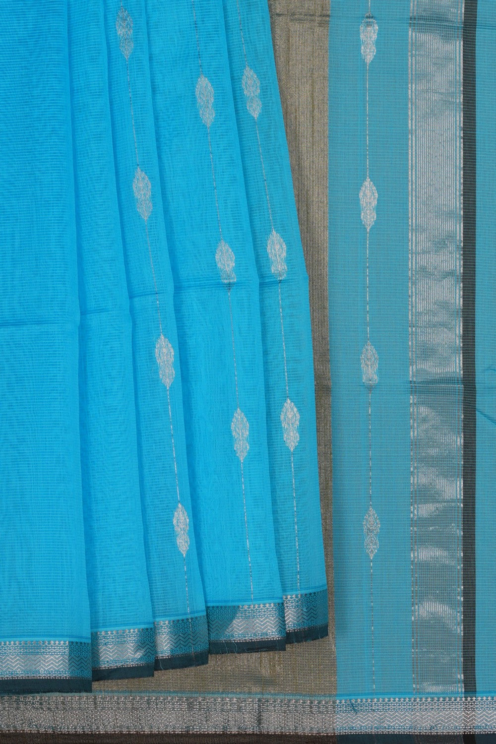 Image of Maheshwari Blue Saree