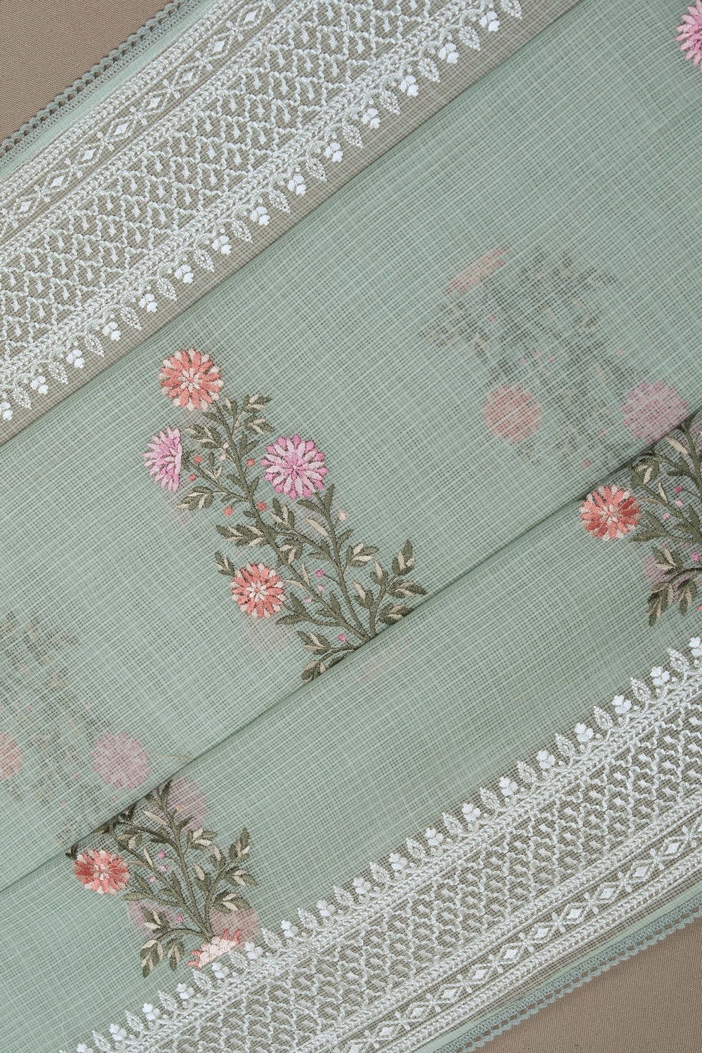 Image of Kota Embroidery Saree