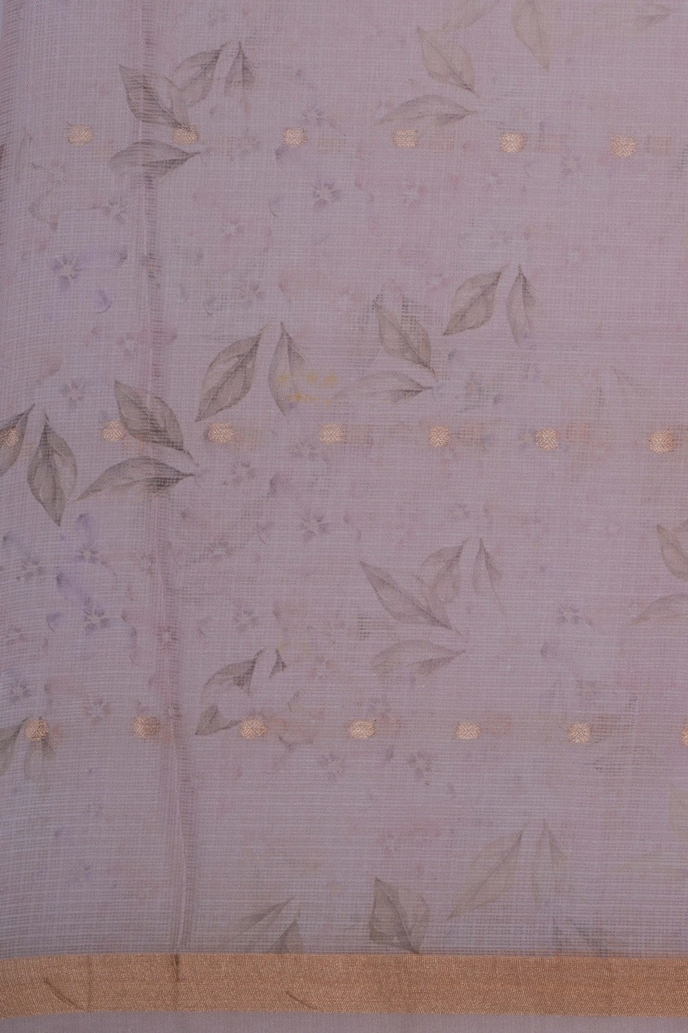 Image of Kota Floral Print Saree