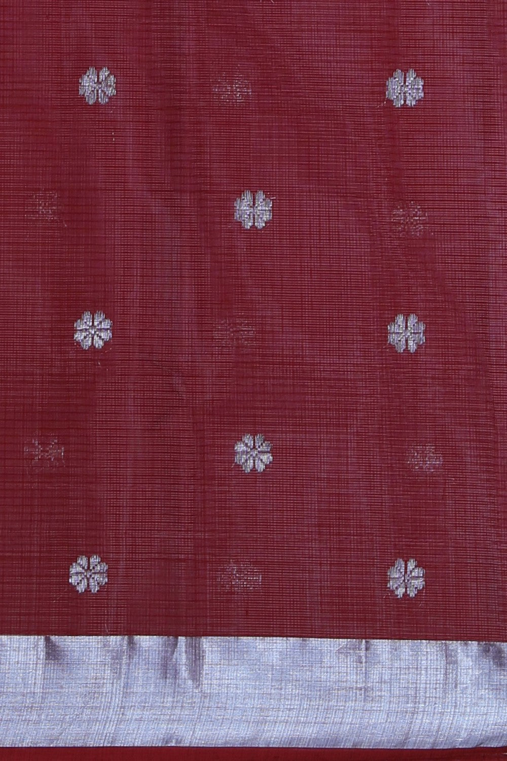 Image of Kota Brocade Orange Saree
