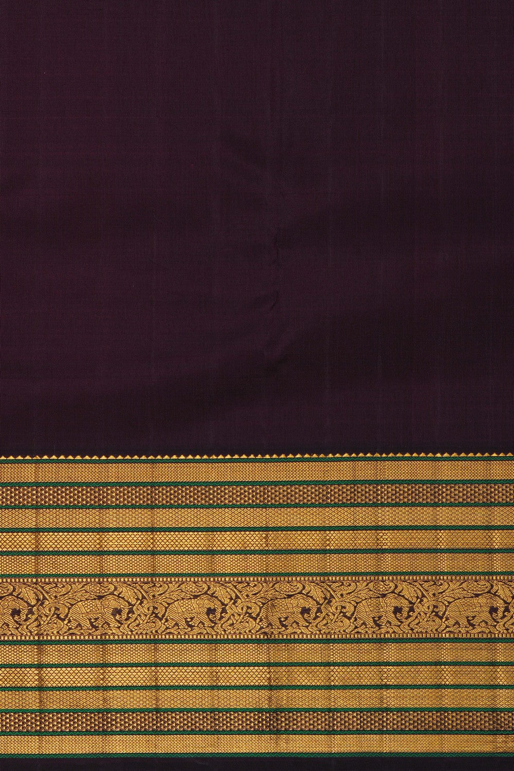 Image of A Kanjivaram Silk Red Saree