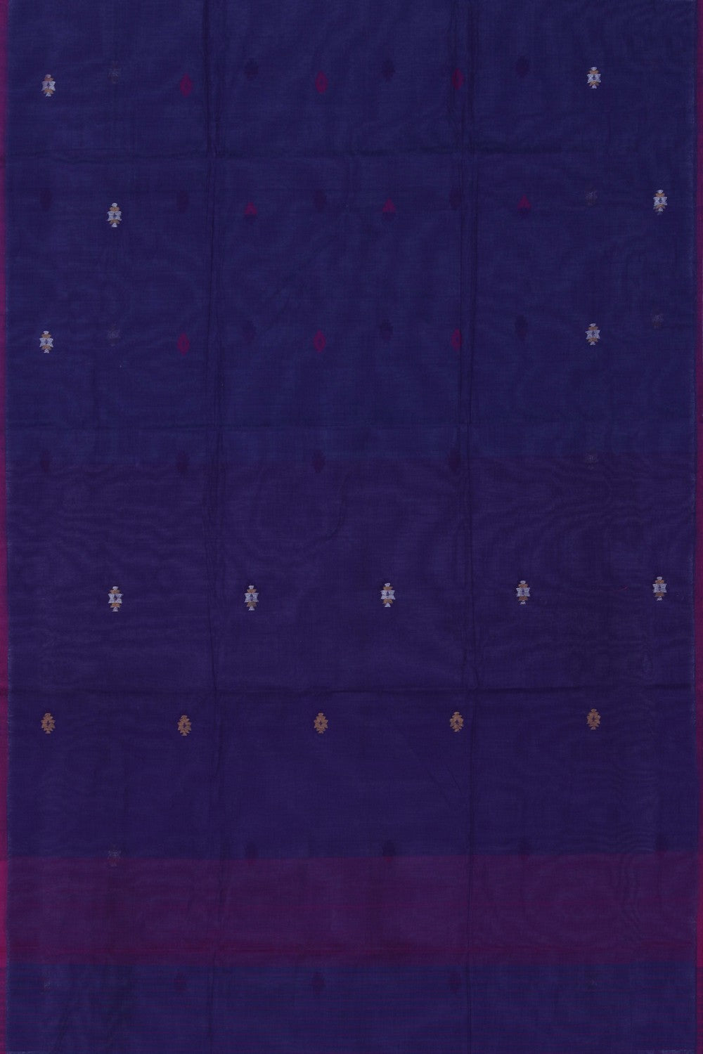 Image of Kanchi Cotton Violet Saree