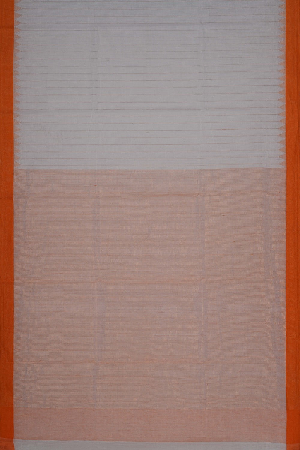 Image of Kanchi Cotton White Saree