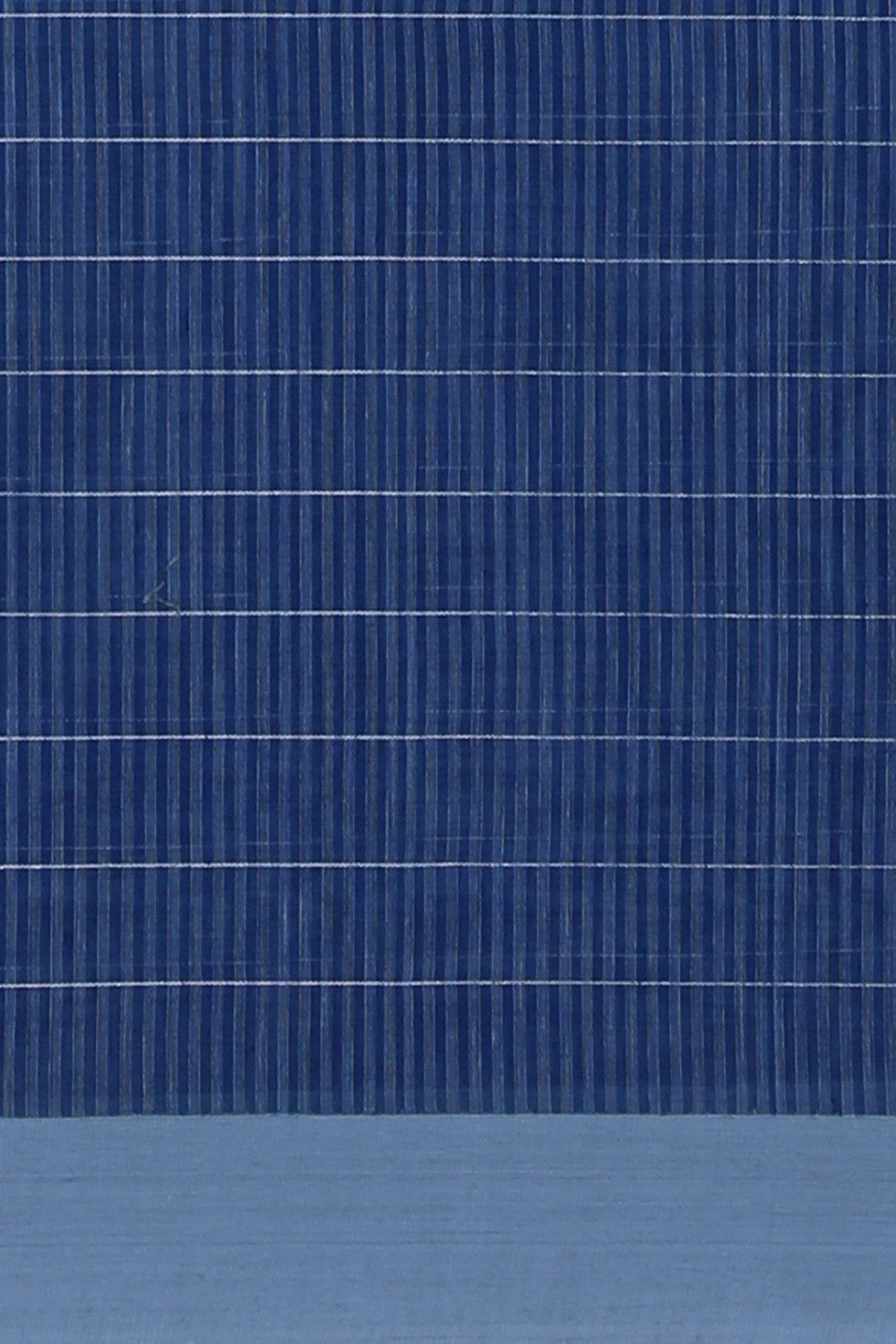 Image of Kanchi Cotton Blue Saree