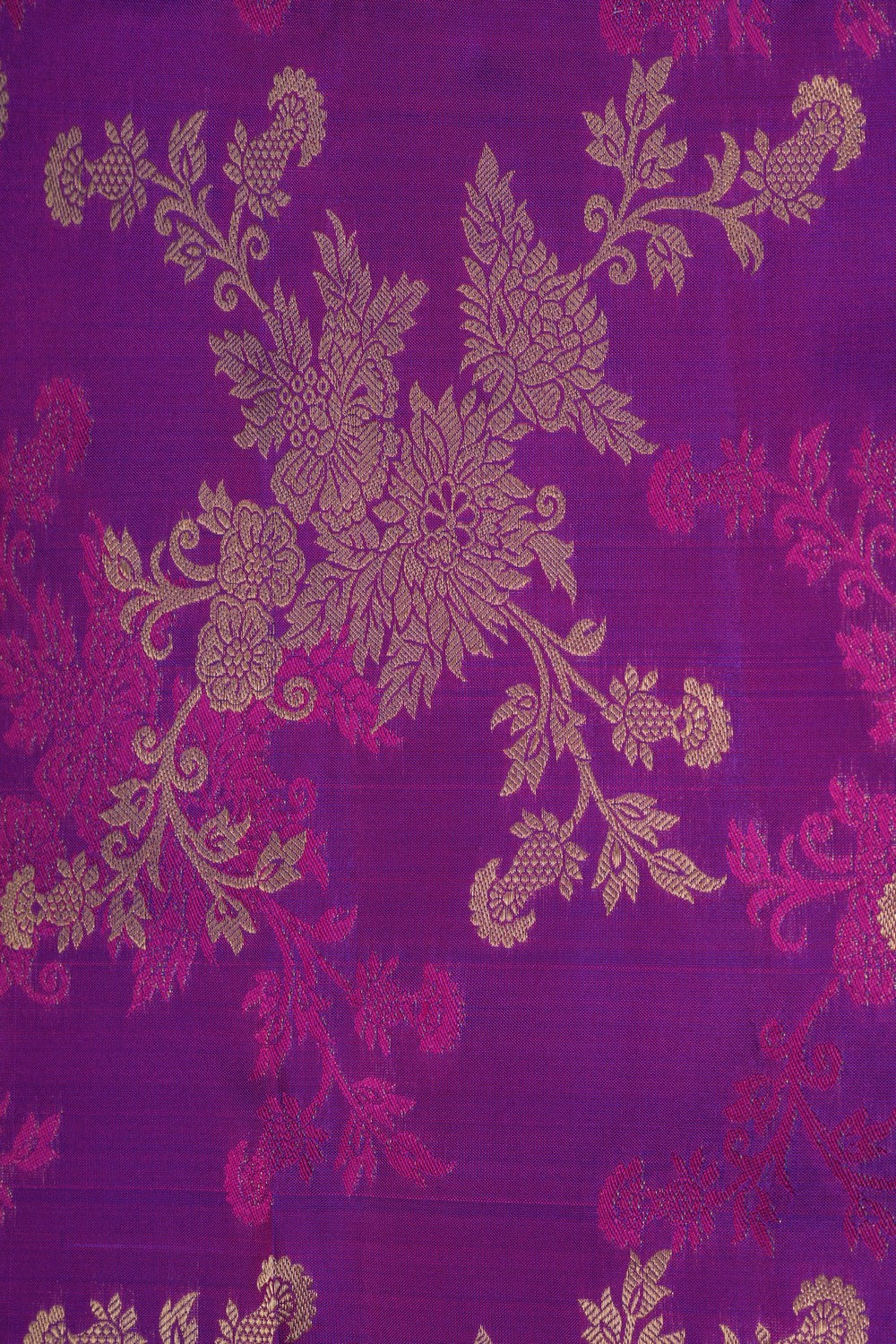 Image of South Silk Purple Saree
