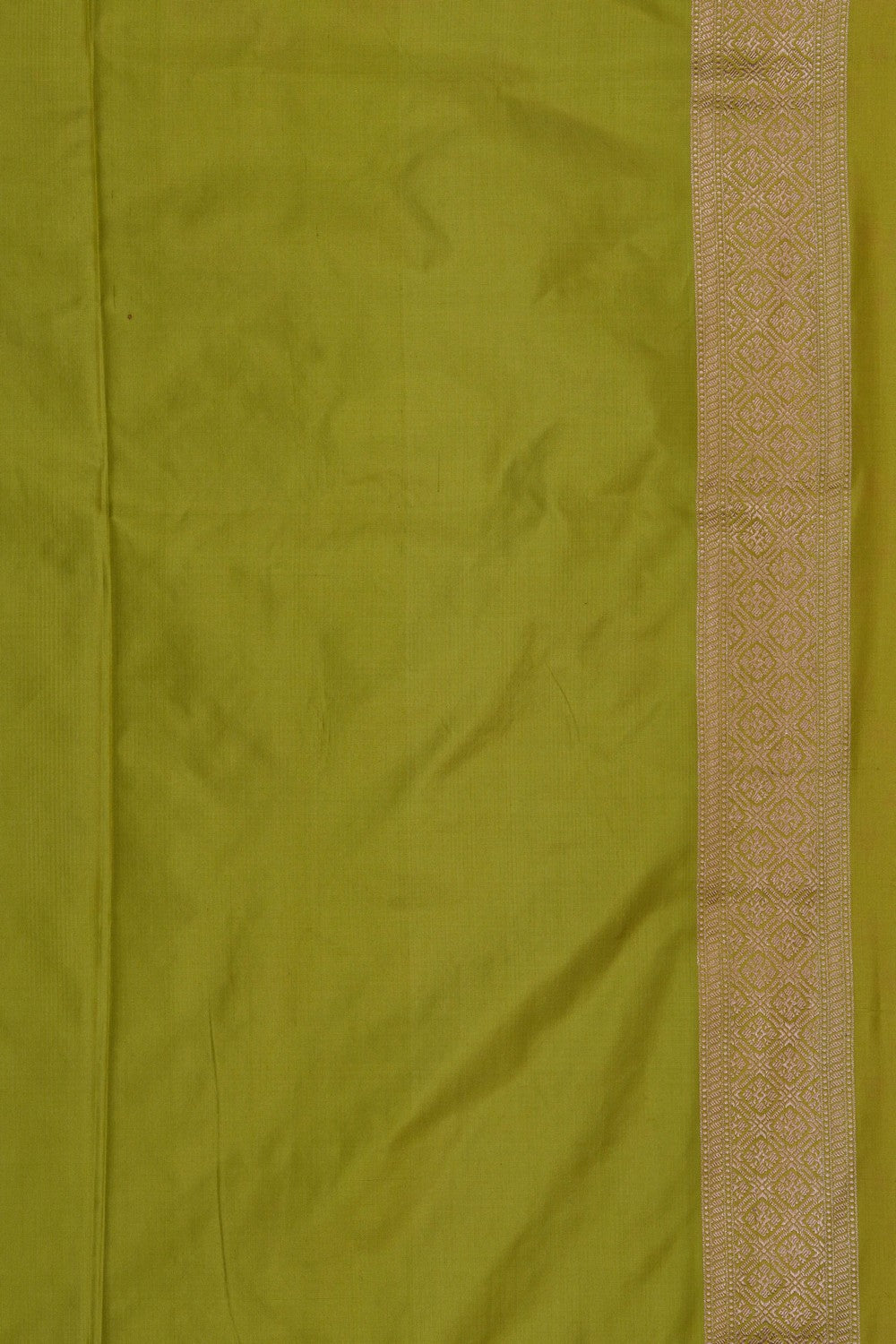 Image of Banarasi Silk Brocade Green Saree