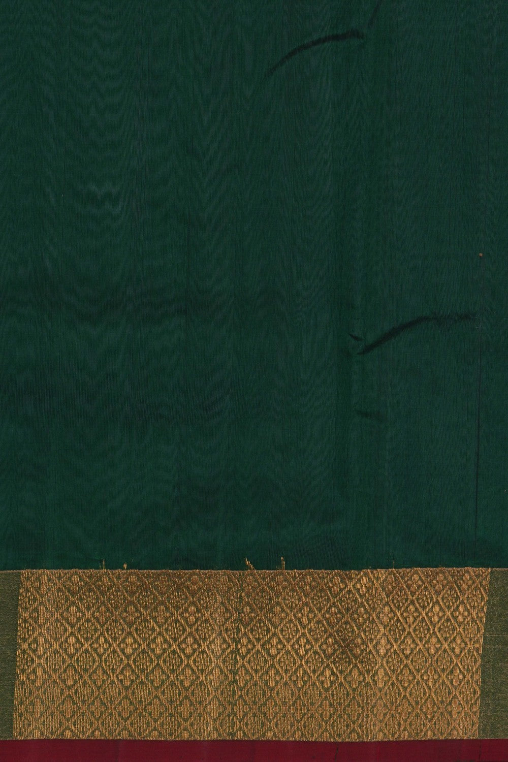 Image of Chanderi Brocade Green Saree