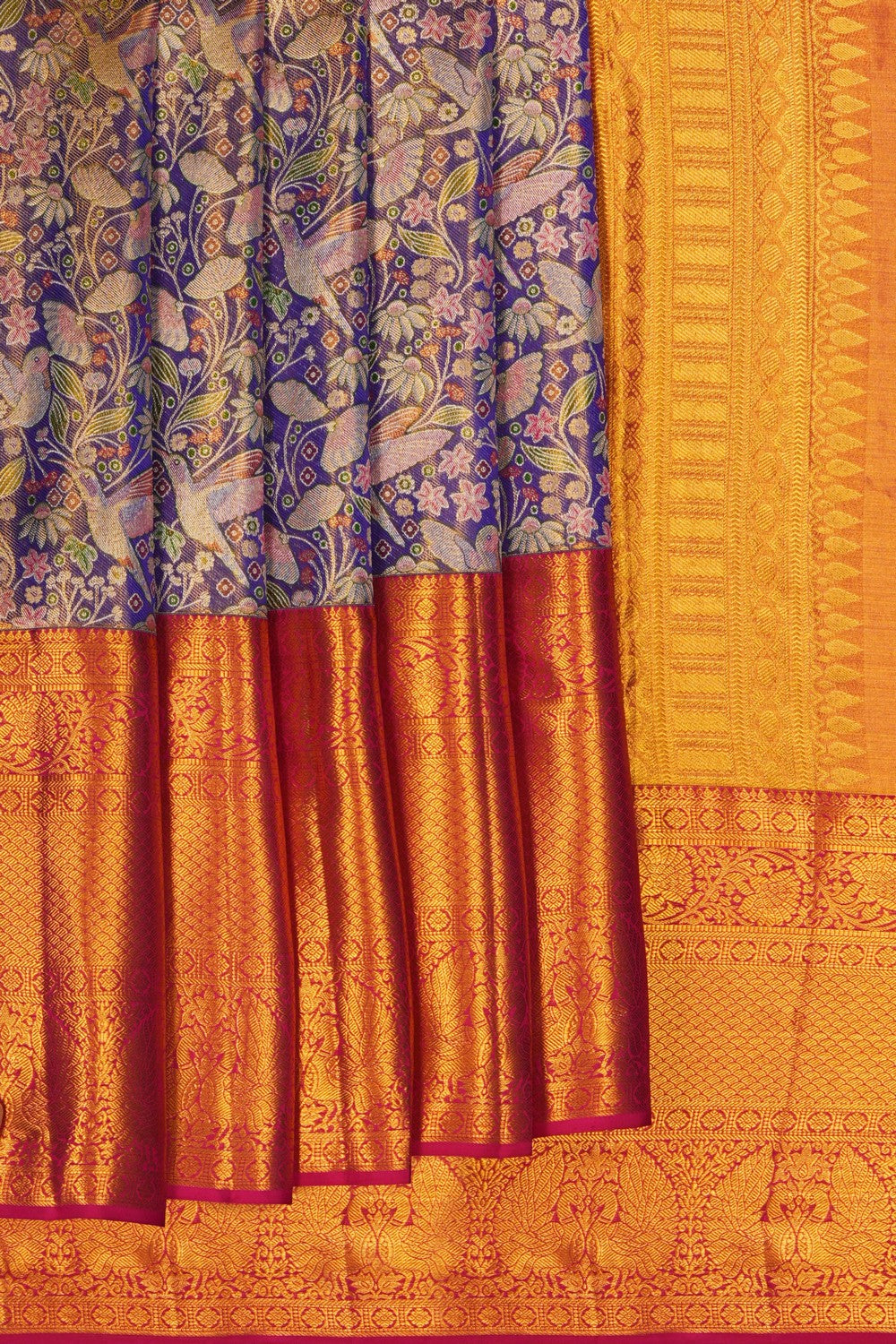 Image of Kanchipattu Brocade Tissue Saree