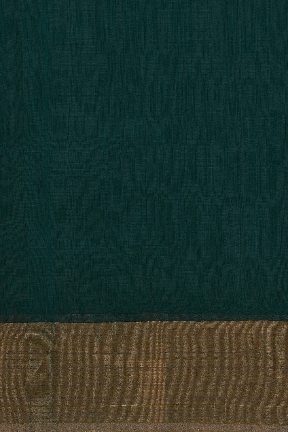 Image of Chanderi Silk Cotton Green Saree