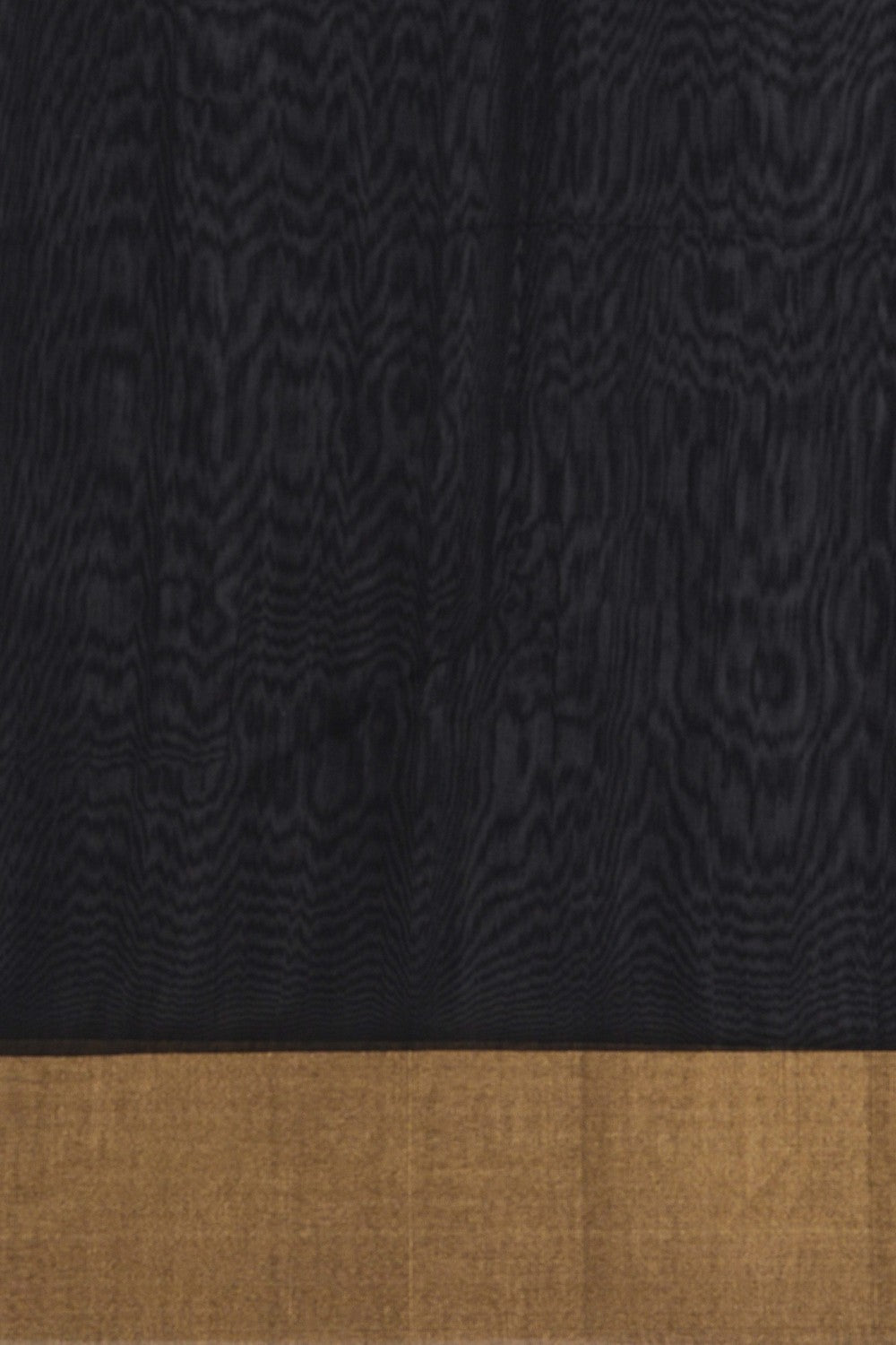 Image of Chanderi Black Saree