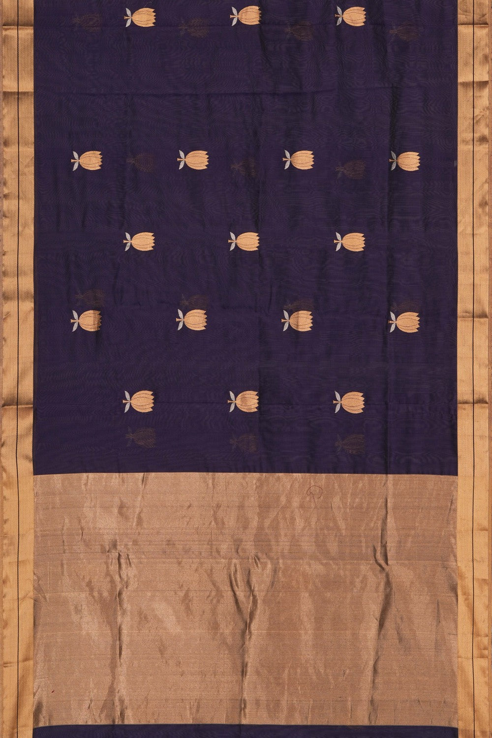 Image of Chanderi Purple Saree
