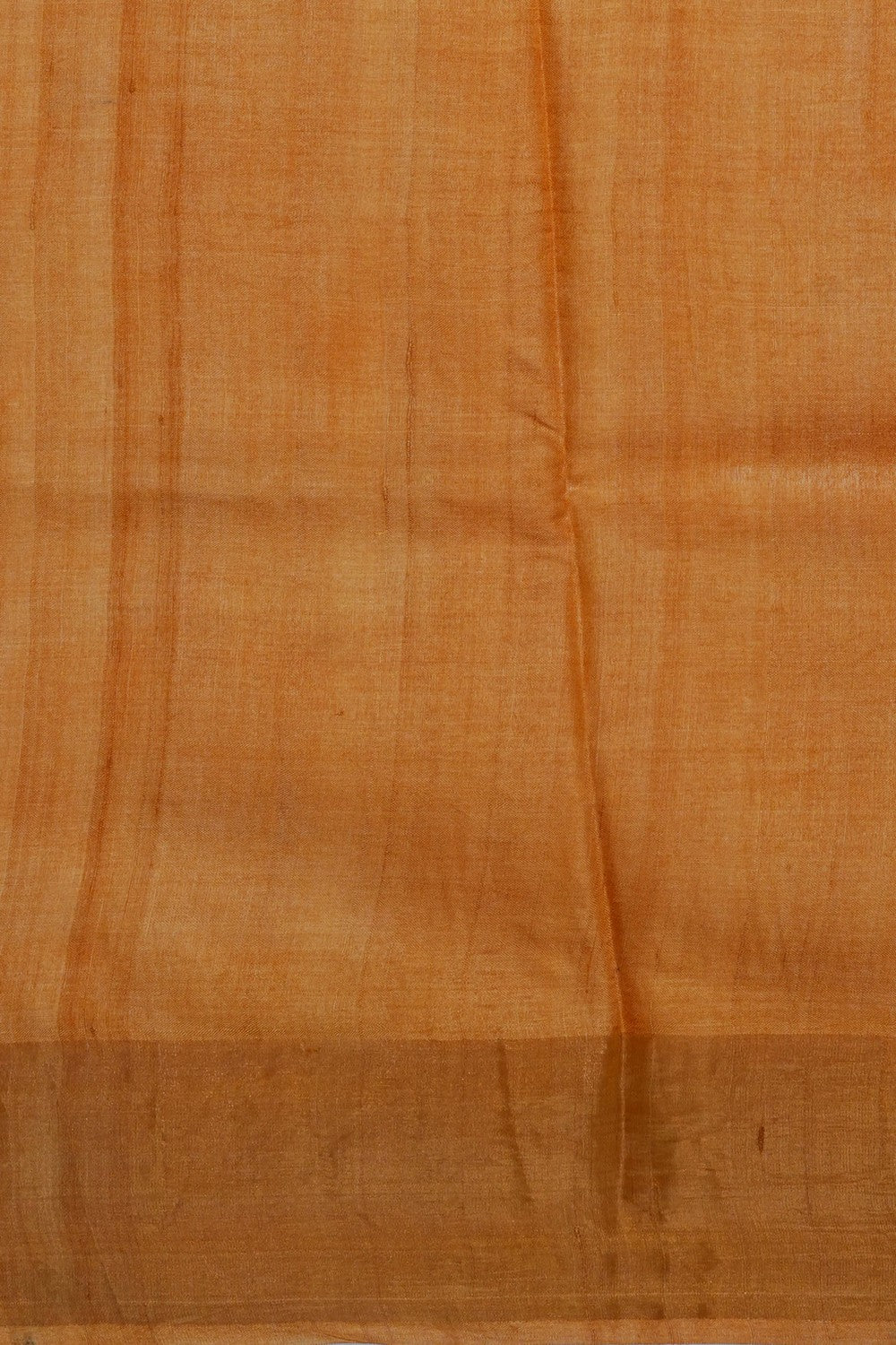 Image of Tussar Silk White Saree
