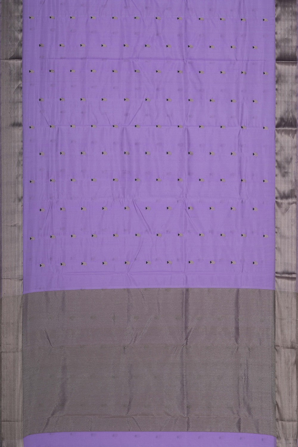Image of Chanderi Silk Purple Saree