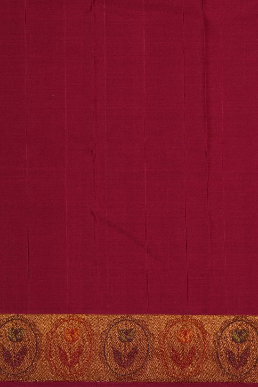 Image of A Classy Beige Kanjivaram Silk Saree