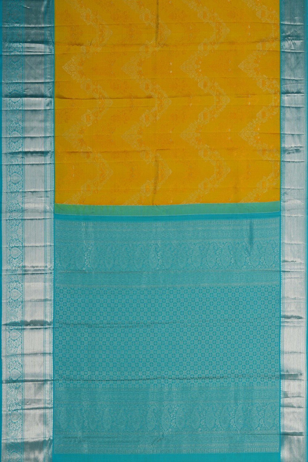 Image of An Aesthetic Kanjivaram Silk Saree