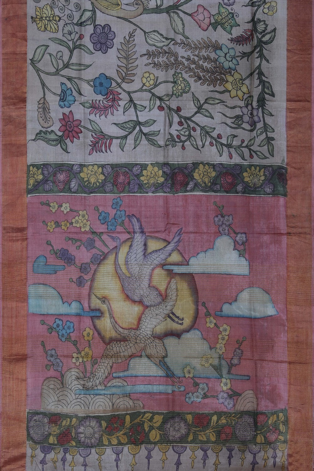 Image of Kalamkari Painting Saree