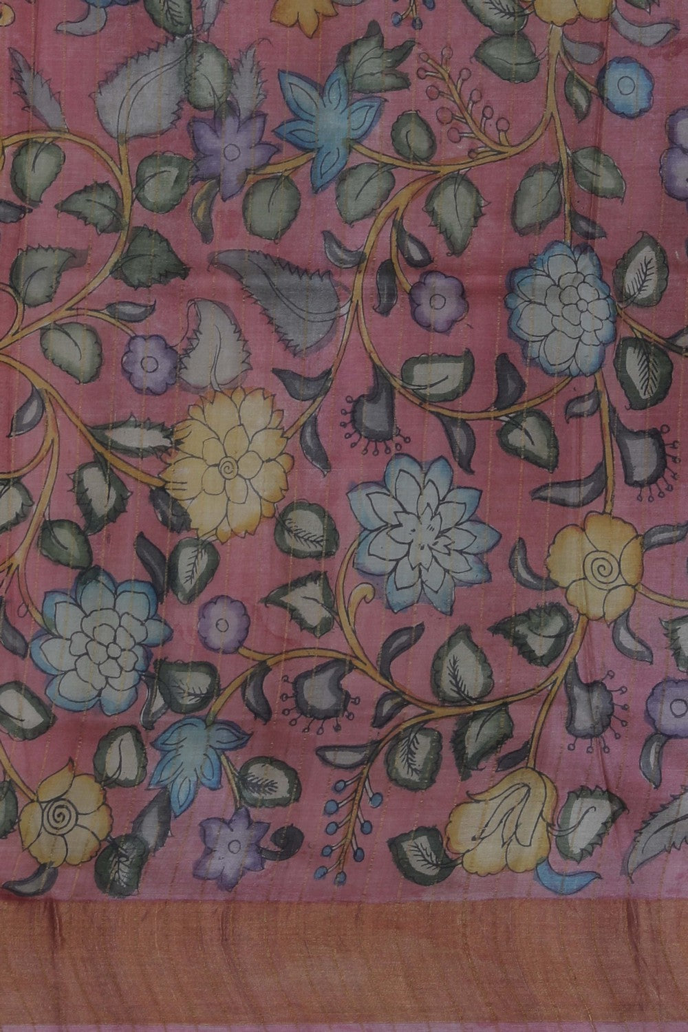 Image of Kalamkari Painting Saree