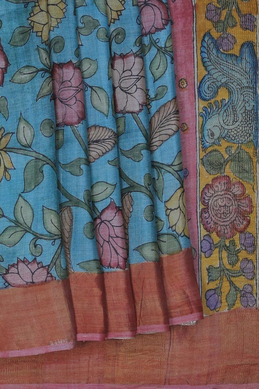 Image of Kalamkari Painting Saree