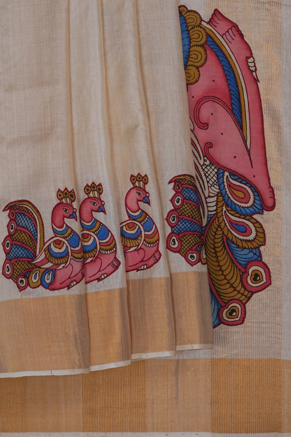 Image of Skillfully Appliquéd Onto The Drape